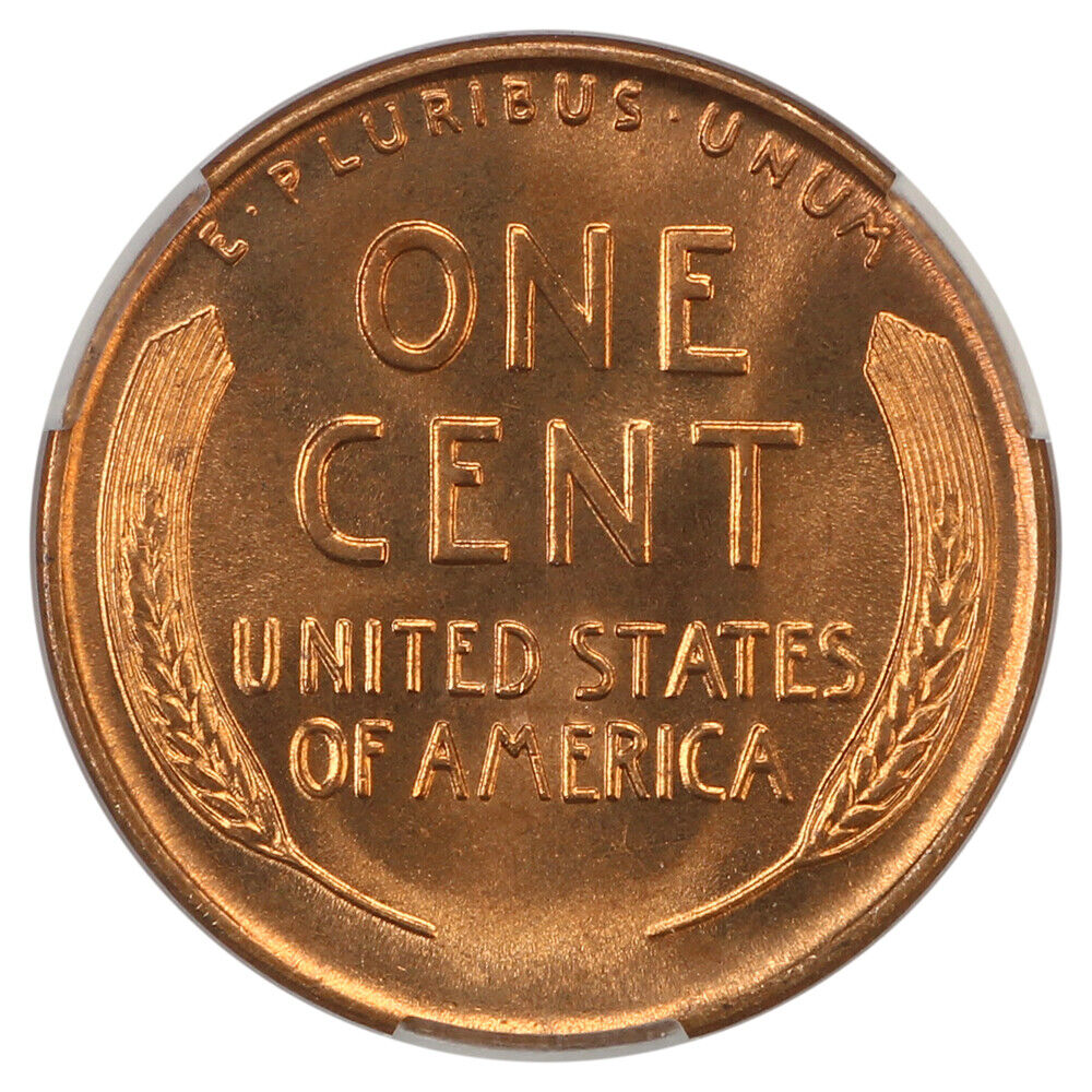 1938-D 1C CACG MS67RD - Lincoln Cent (Wheat Reverse)