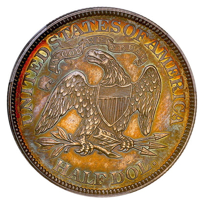 1869 50C PCGS PR64 - Liberty Seated Half Dollar