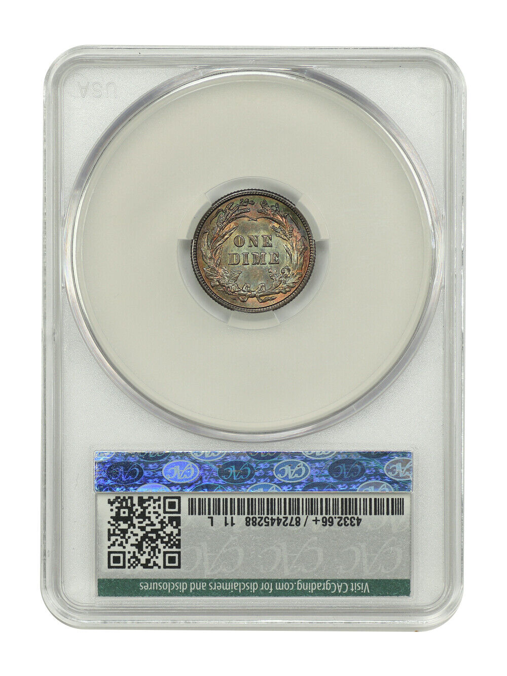 1903 10C CACG MS66+ ex: D.L. Hansen - Barber Dime