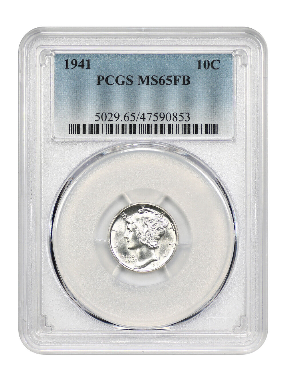 1941 10C PCGS MS65FB