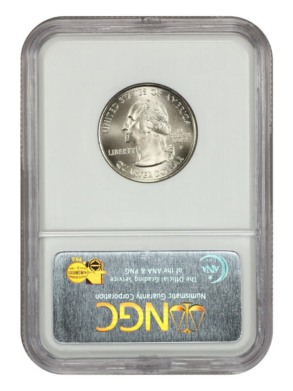 2005-P 25C California NGC SP69 (Satin Finish) - Washington 50 States Quarters