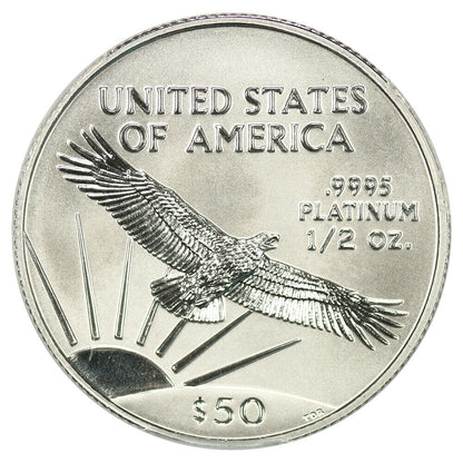 1997 Platinum Eagle $50 PCGS MS70