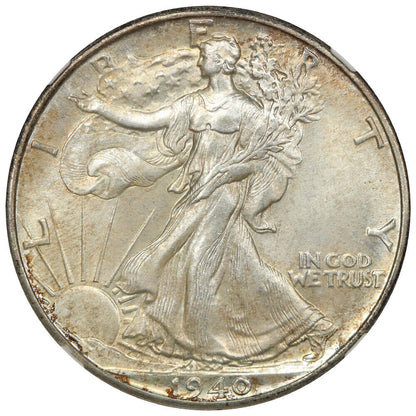 1940 50C NGC MS66 - Walking Liberty Half Dollar