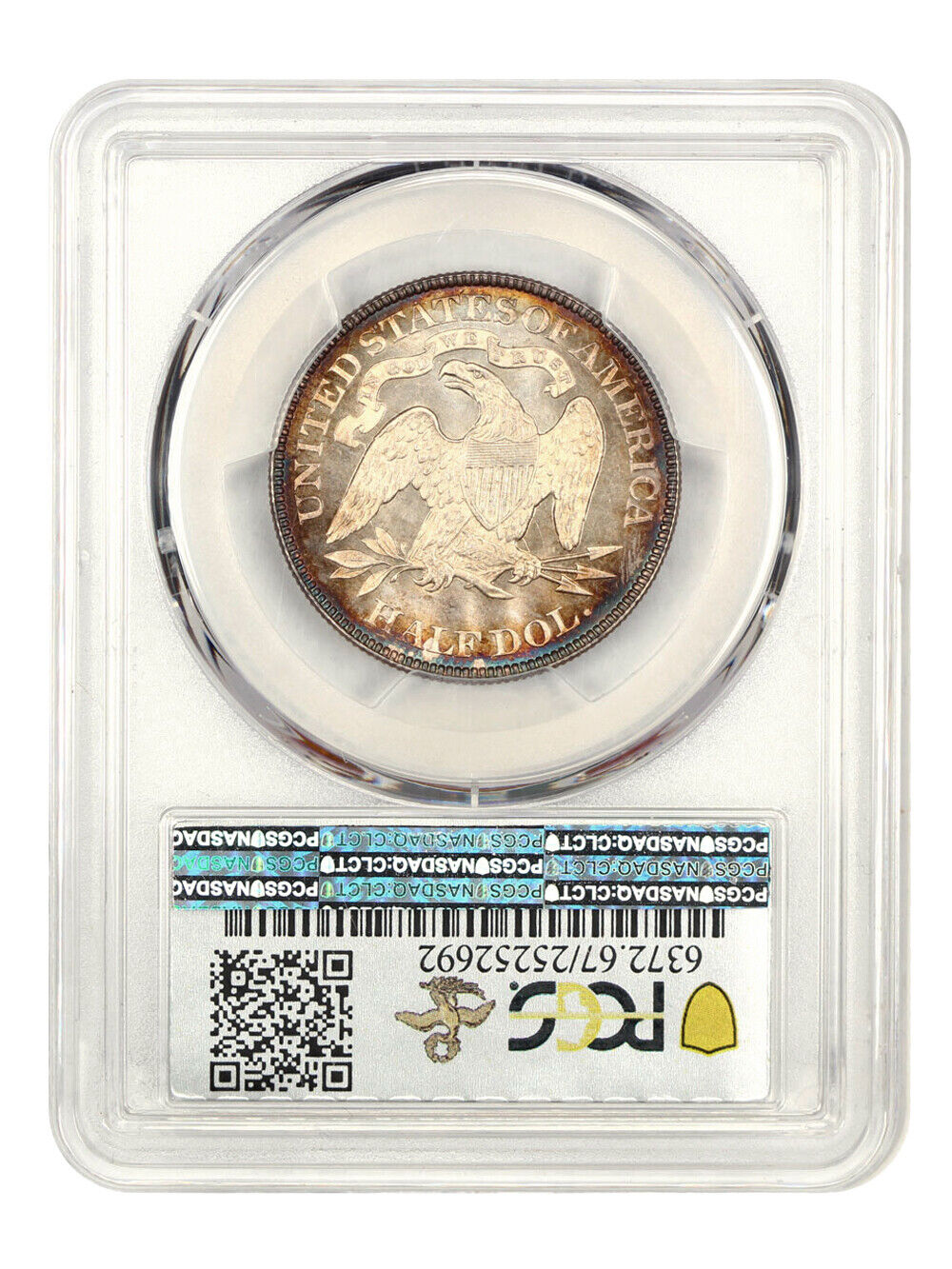 1890 50c PCGS/CAC MS67 ex: D.L. Hansen