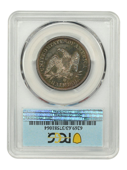 1852-O 50C PCGS MS63 ex: D.L. Hansen