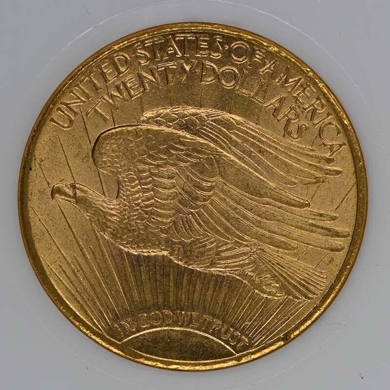 1911-D Saint-Gaudens $20 NGC MS62