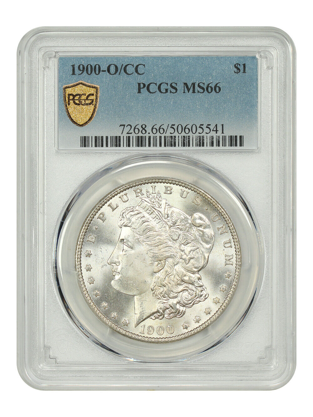 1900-O/CC $1 PCGS MS66 - Morgan Dollar - Scarce Over-Mintmark Variety