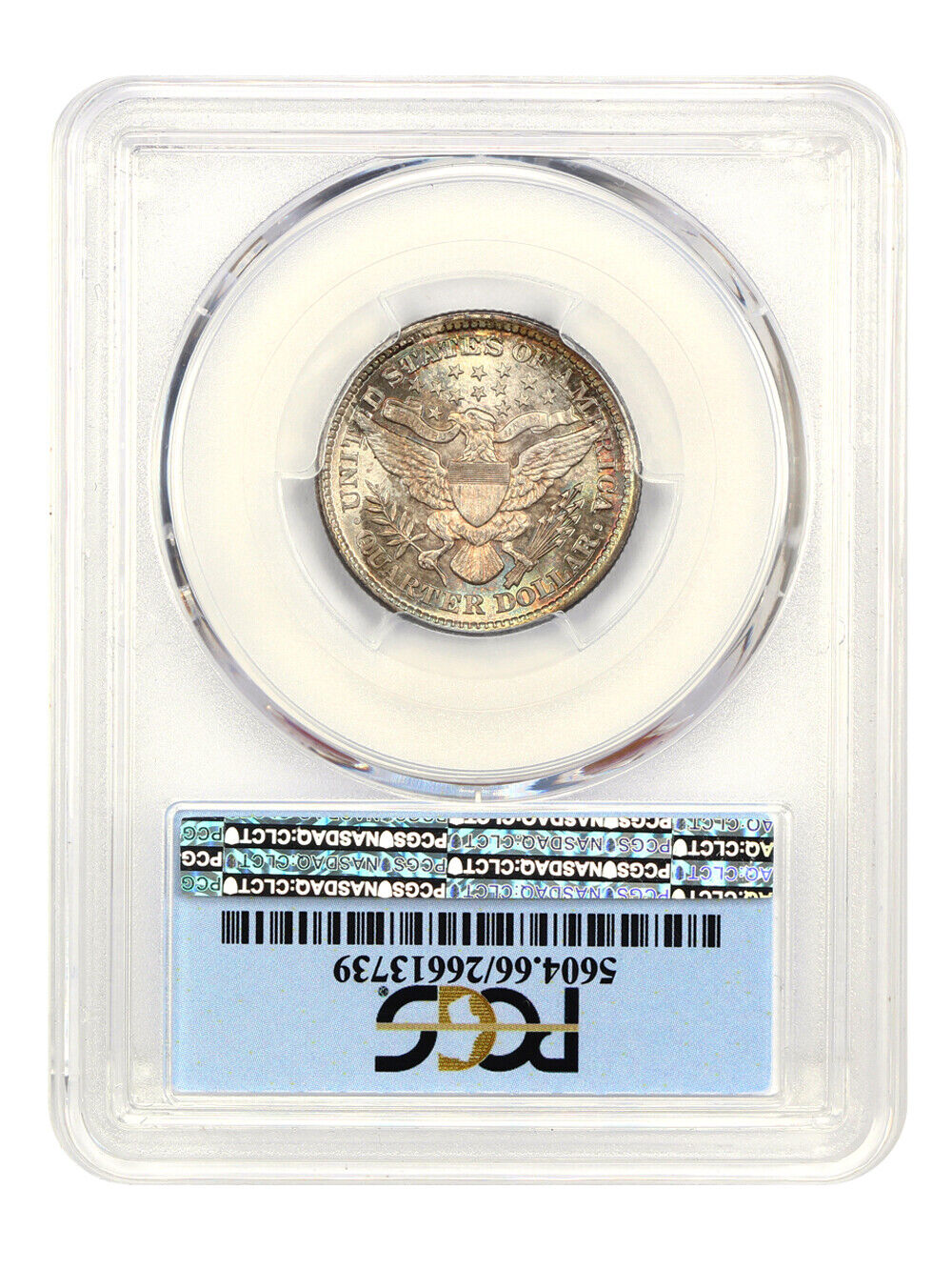 1893 25c PCGS MS66 ex: D.L. Hansen