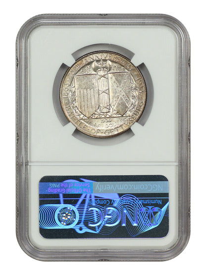 1936 50C Gettysburg NGC MS67 - Classic Silver Commemorative - Premium Gem Commem