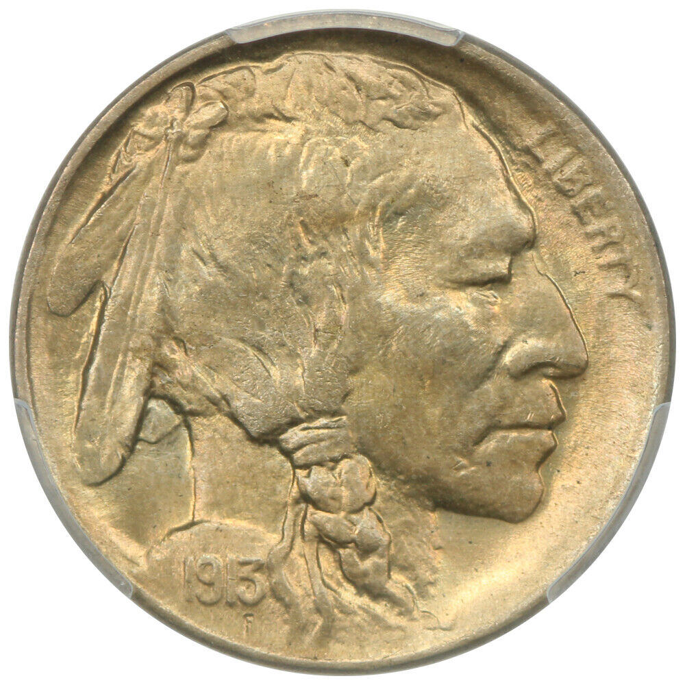 1913-D 5C PCGS/CAC MS66+ (Type 1) - Buffalo Nickel - Unmatched Quality!