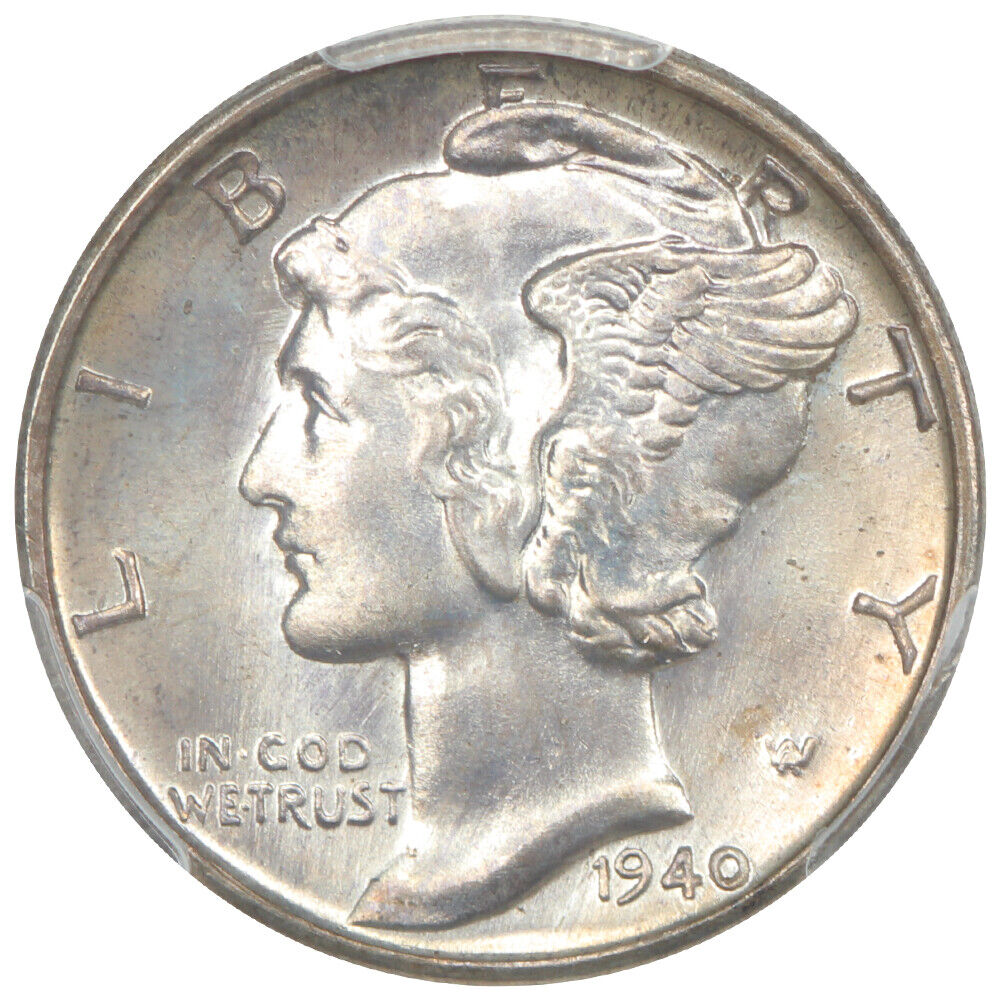 1940-D 10C PCGS MS68FB