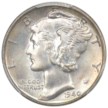 1940-D 10C PCGS MS68FB