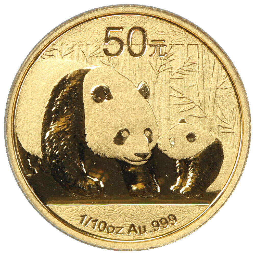 China: 2011 50Yn Gold Panda PCGS MS70 (First Strike) - Other