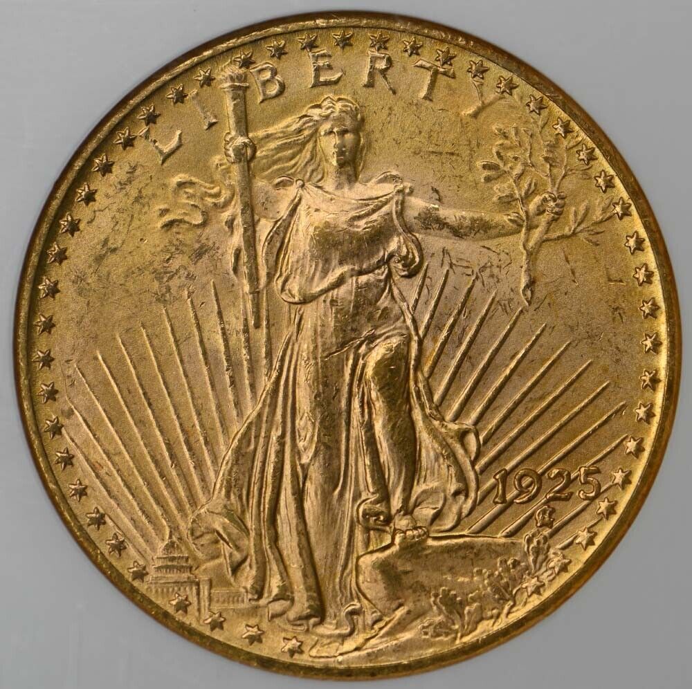 1925 Saint-Gaudens $20 NGC MS64