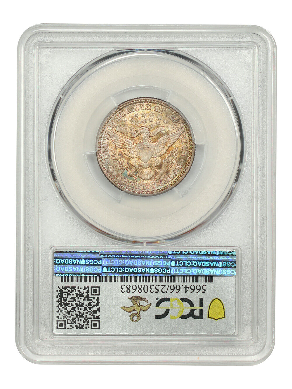 1913 25C PCGS MS66 ex: D.L. Hansen