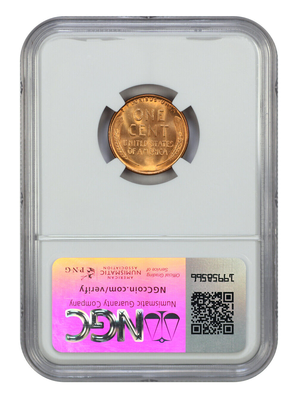 1939 1C NGC MS67RD - Lincoln Cent (Wheat Reverse)