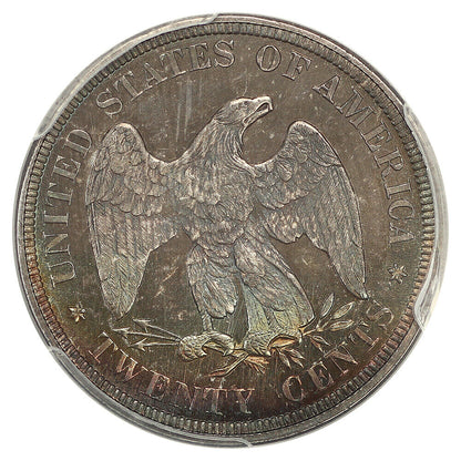 1876 20C PCGS PR66 - Twenty Cent