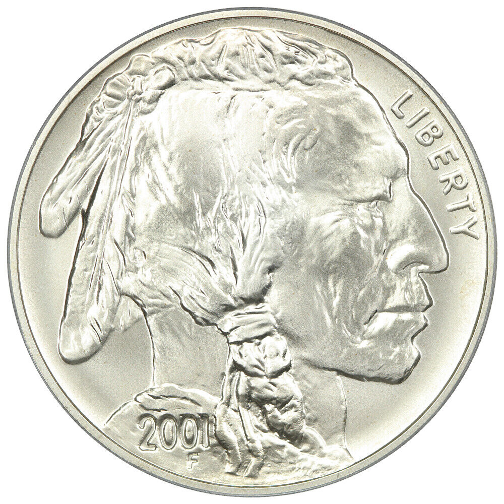 2001-D $1 Buffalo PCGS MS70 - $1 (Silver)