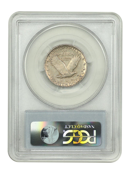 1927-S 25C PCGS AU50 - Standing Liberty Quarter - Key Date
