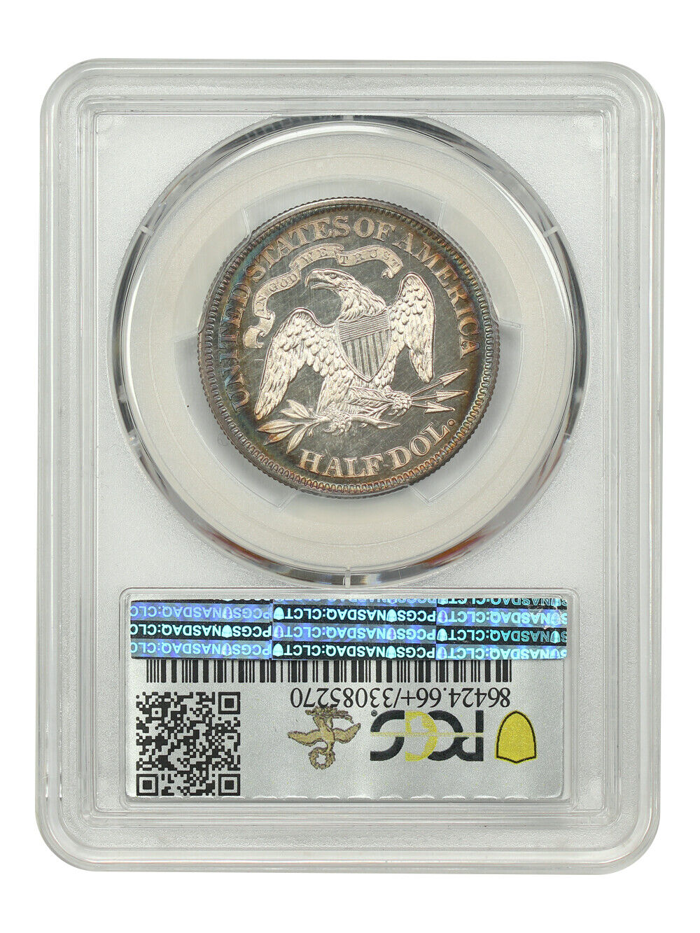 1866 50C PCGS PR66+CAM (Motto) ex: D.L. Hansen/Benson/Chrismor