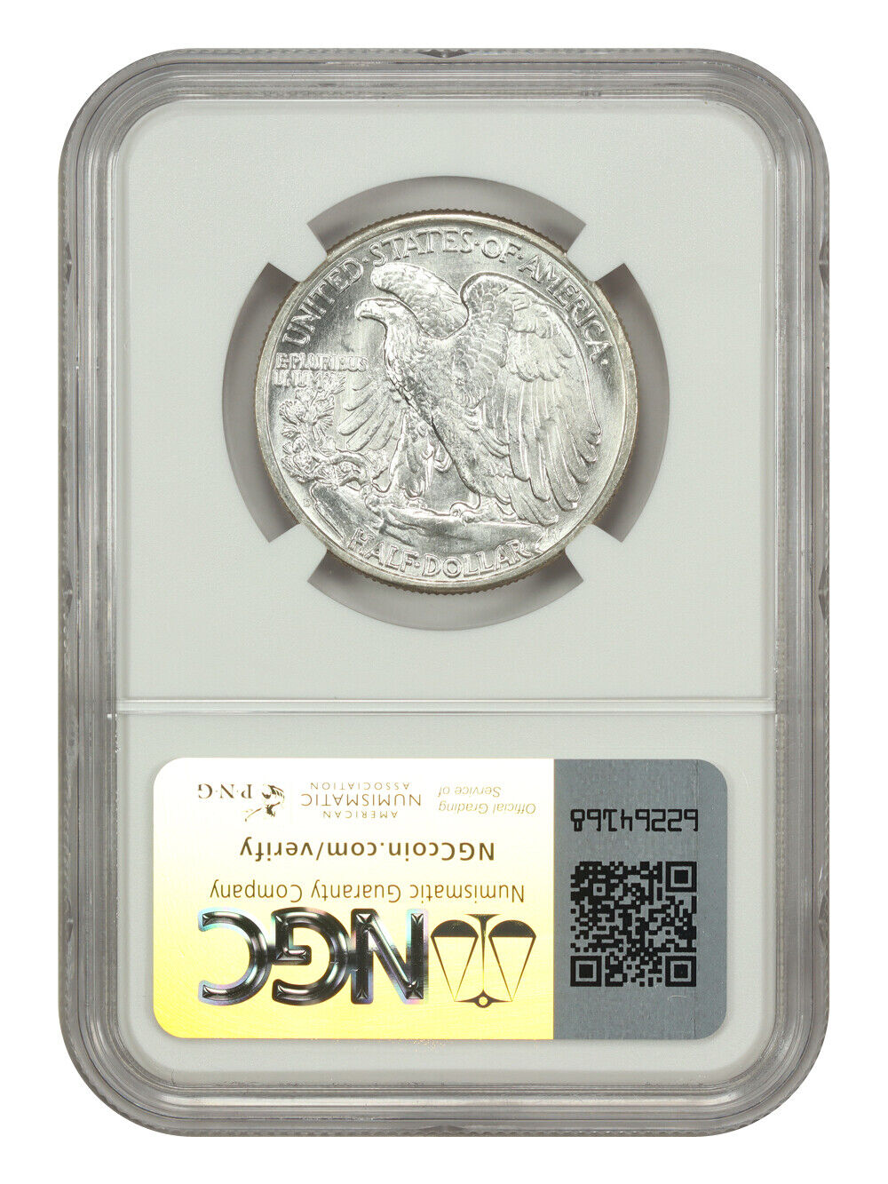 1939-D 50C NGC MS67 - Walking Liberty Half Dollar