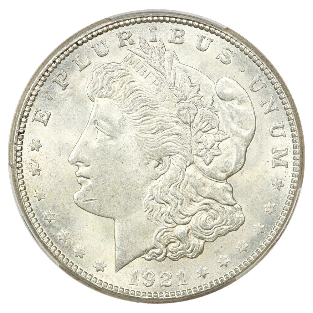 1921-S $1 PCGS MS64 - Morgan Dollar - Popular Final Year S-Mint Morgan