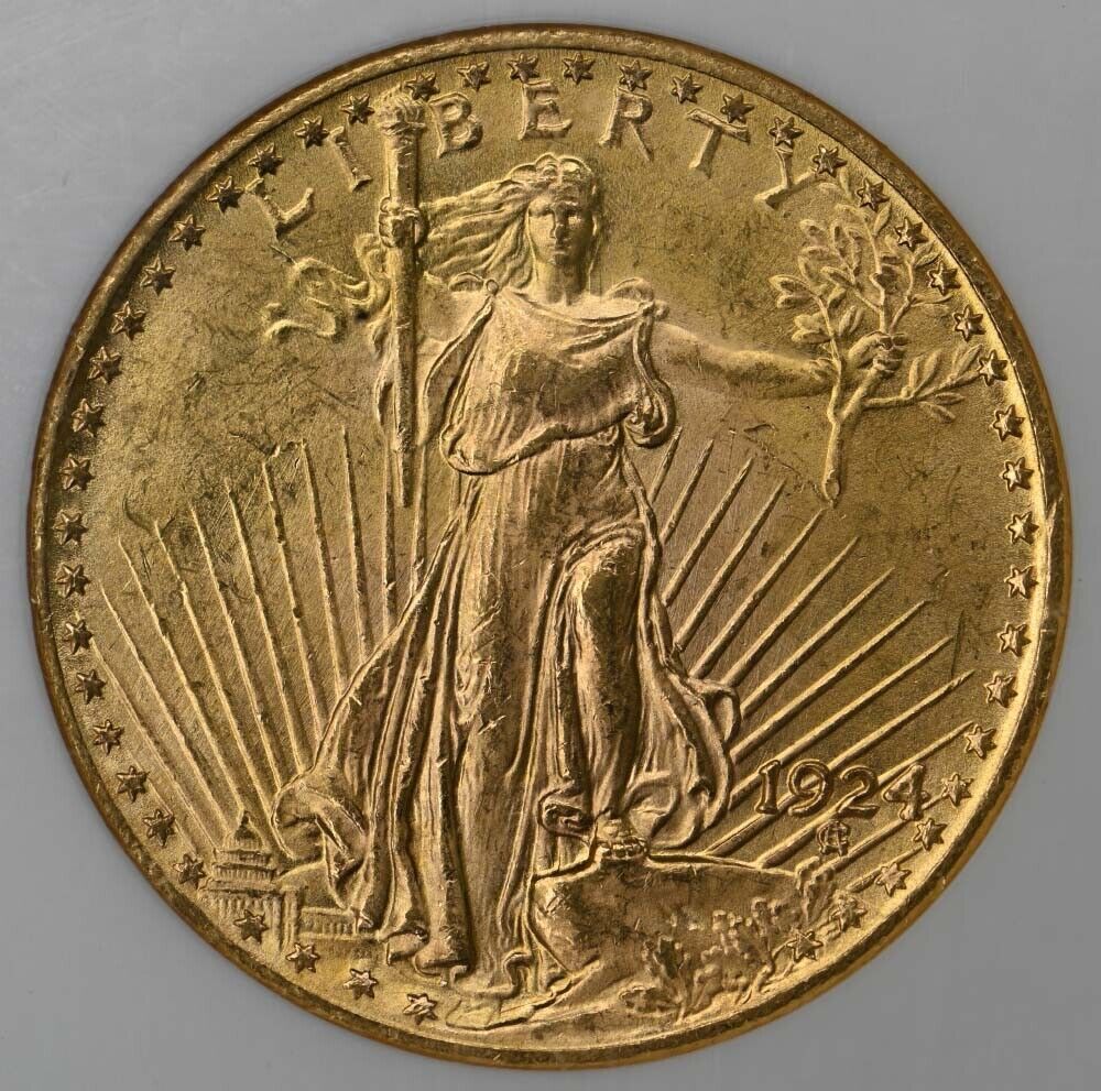 1924 Saint-Gaudens $20 NGC MS64