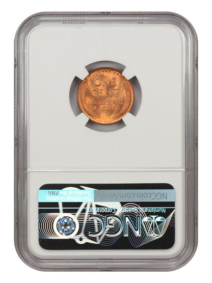 1955 1C NGC MS67RD - Lincoln Cent (Wheat Reverse)