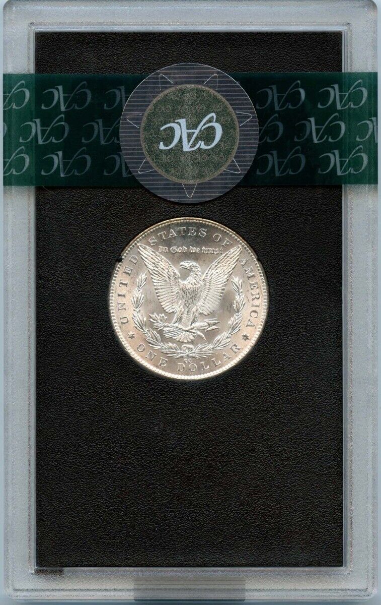 1891-CC Morgan Dollar GSA HOARD S$1 CACG MS62