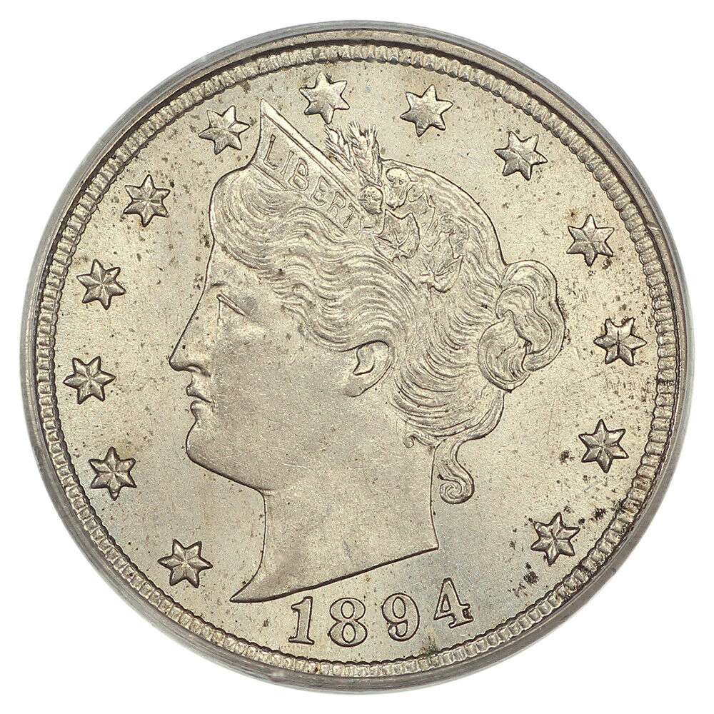 1894 5C PCGS MS63 - Liberty Nickel