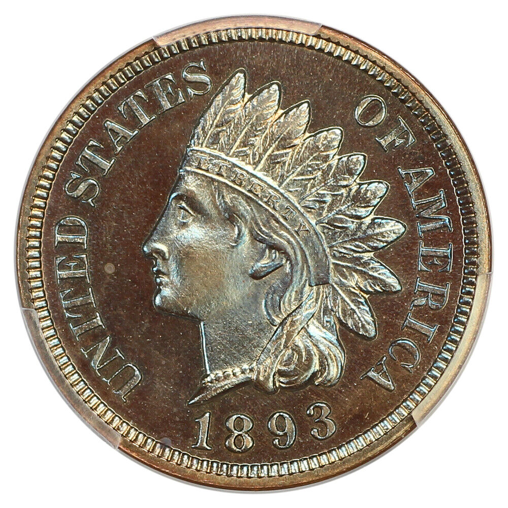 1893 1C PCGS PR66BN