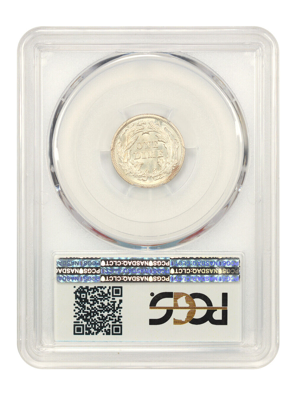 1870 10C PCGS MS64 ex: D.L. Hansen