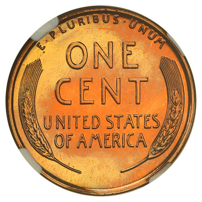 1937 1C NGC PR67+RD - Lincoln Cent (Wheat Reverse)