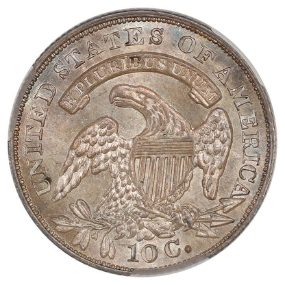 1832 10C CACG MS65 ex: D.L. Hansen - Capped Bust Dime