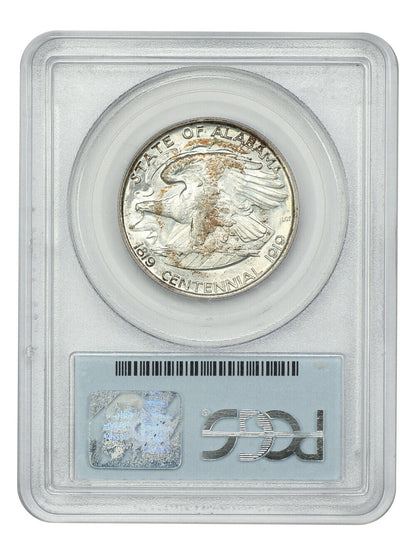 1921 50C Alabama PCGS MS65 - Classic Silver Commemorative - Scarce Issue