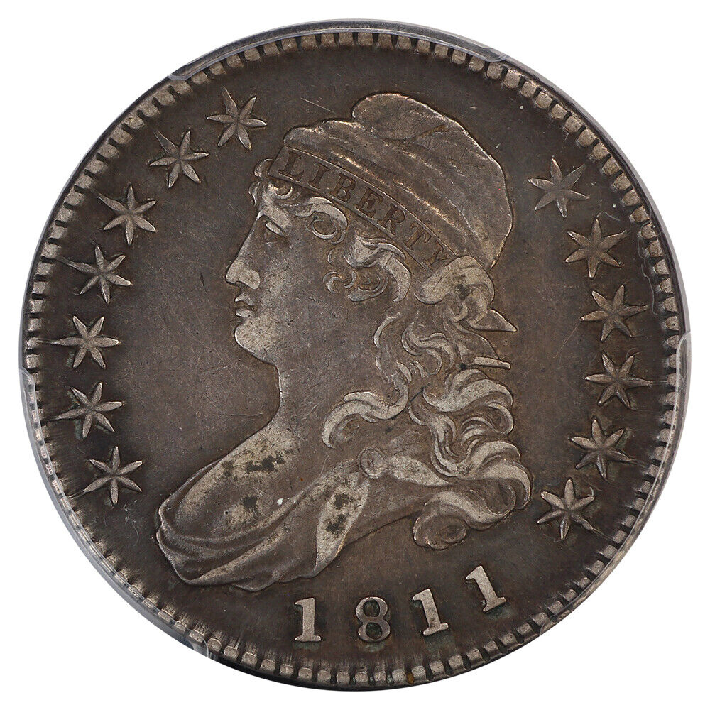 1811 50C PCGS XF40 (Small 8) - Capped Bust Half Dollar