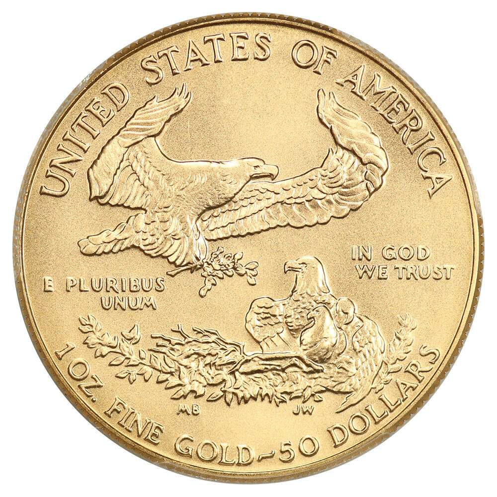 1989 $50 Gold Eagle PCGS MS70