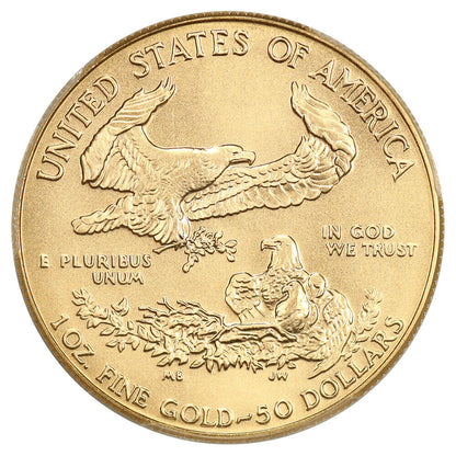 1989 $50 Gold Eagle PCGS MS70