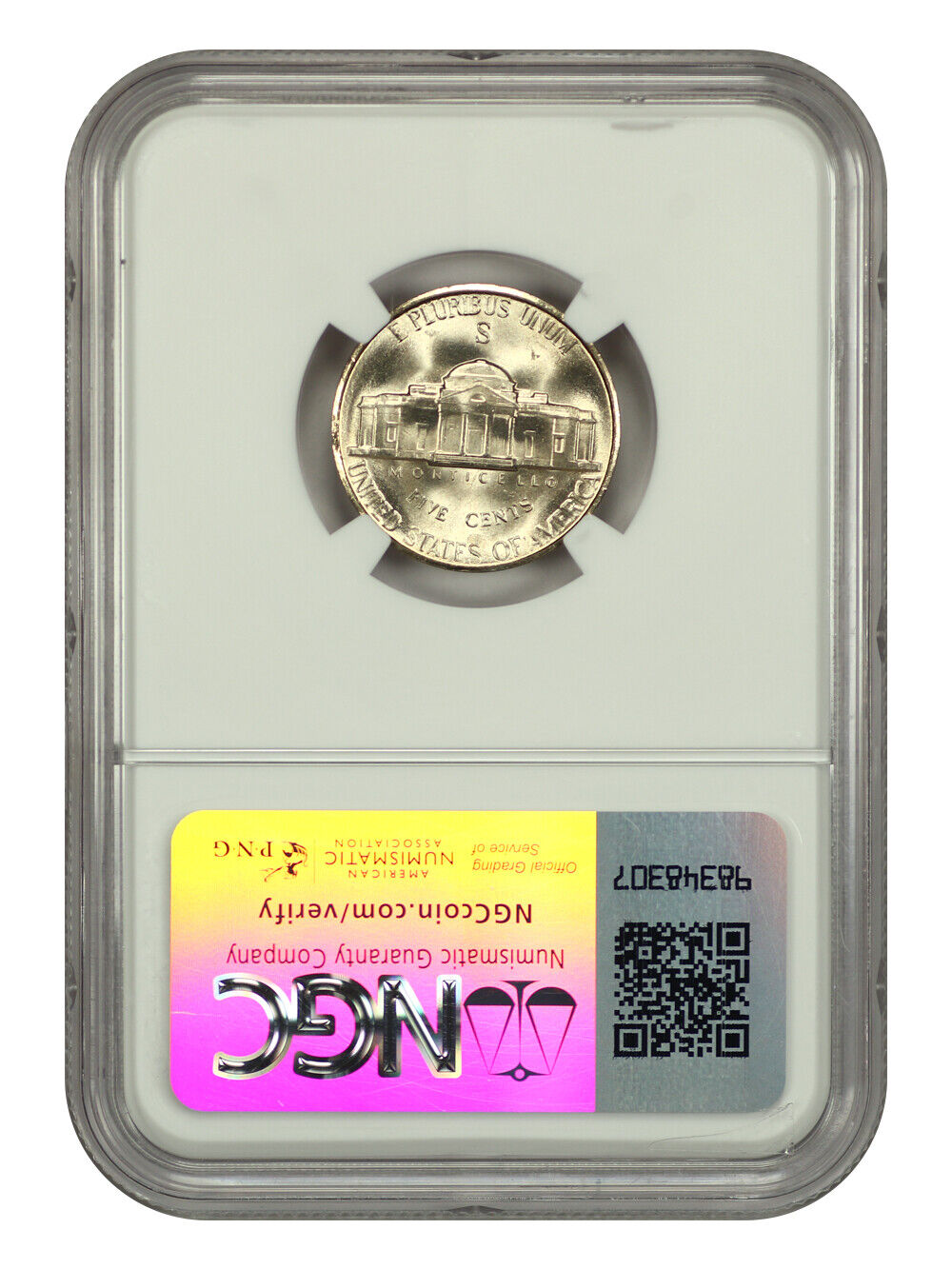 1943-S 5C NGC MS67FS - Jefferson Nickel