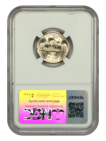 1943-S 5C NGC MS67FS - Jefferson Nickel