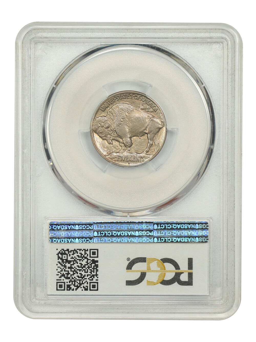 1913-D 5C PCGS MS62 (Type 1) - Buffalo Nickel