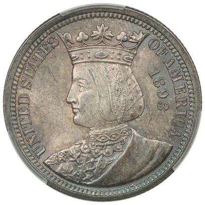 1893 25C Isabella CACG MS66 - Classic Silver Commemorative