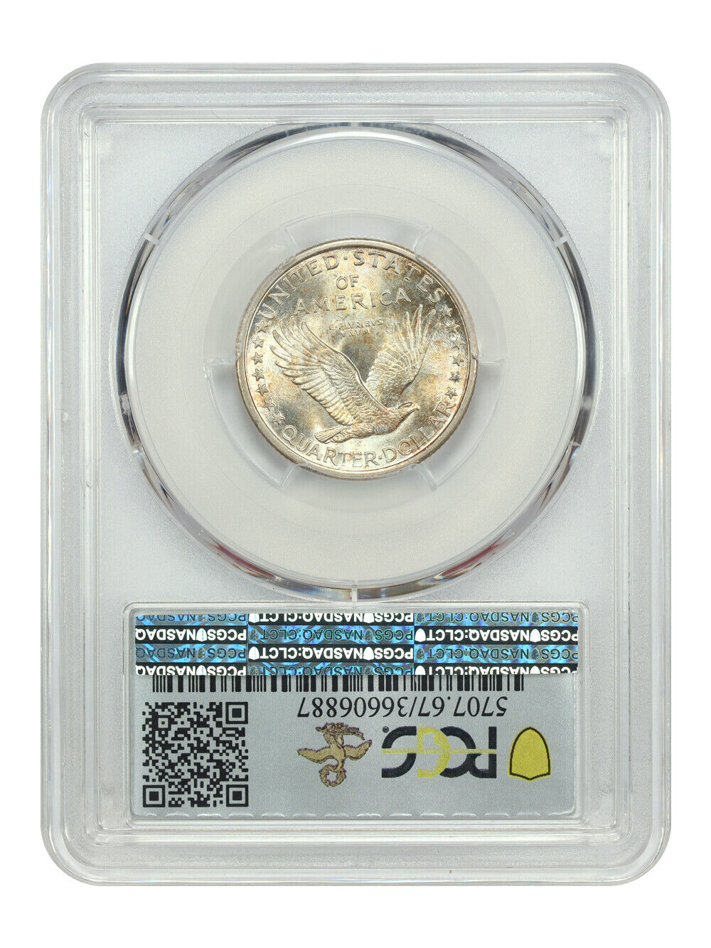 1917 25C PCGS MS67FH (Type 1) ex: D.L. Hansen