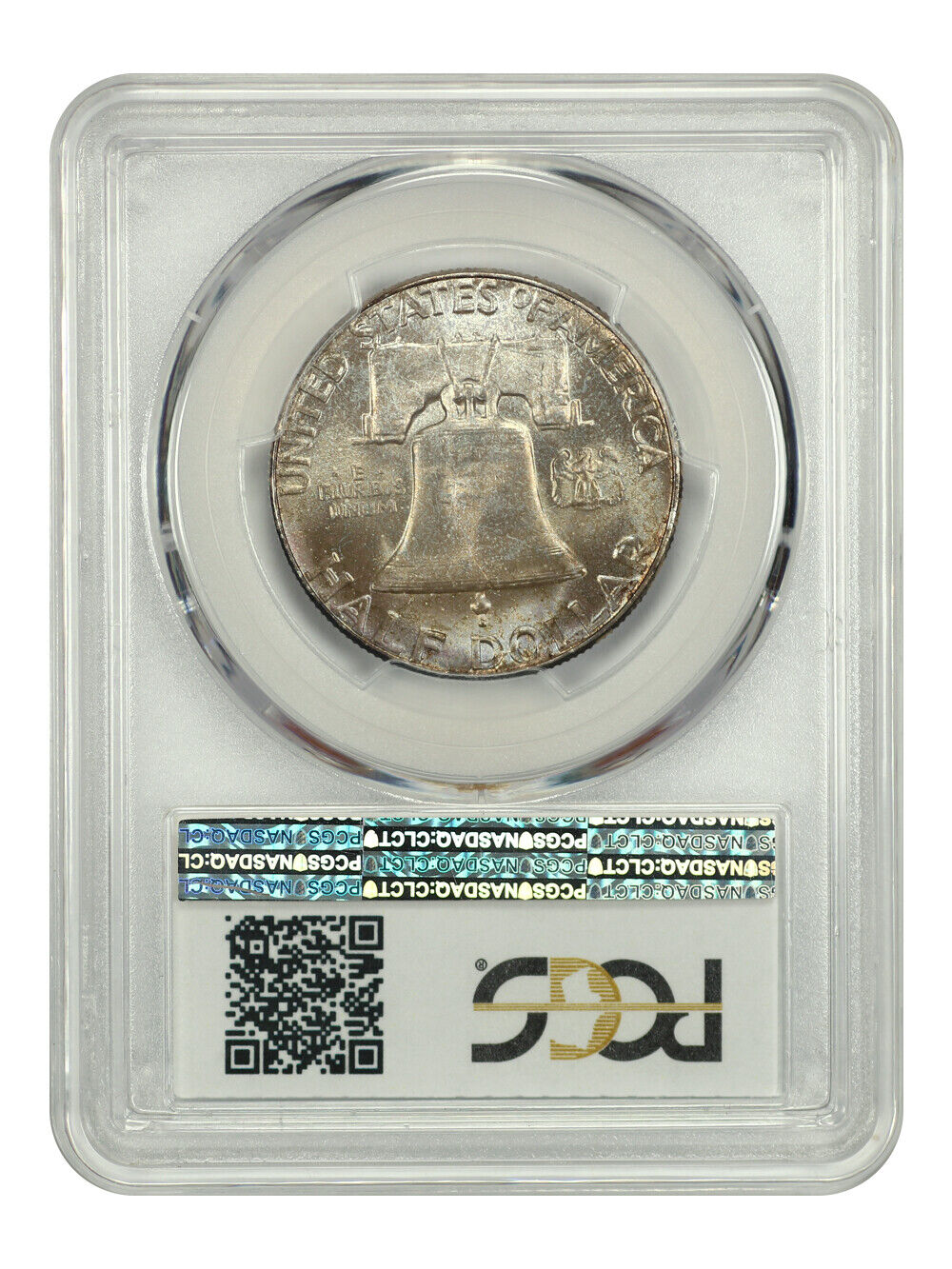 1957 50C PCGS/CAC MS66FBL - Franklin Half Dollar