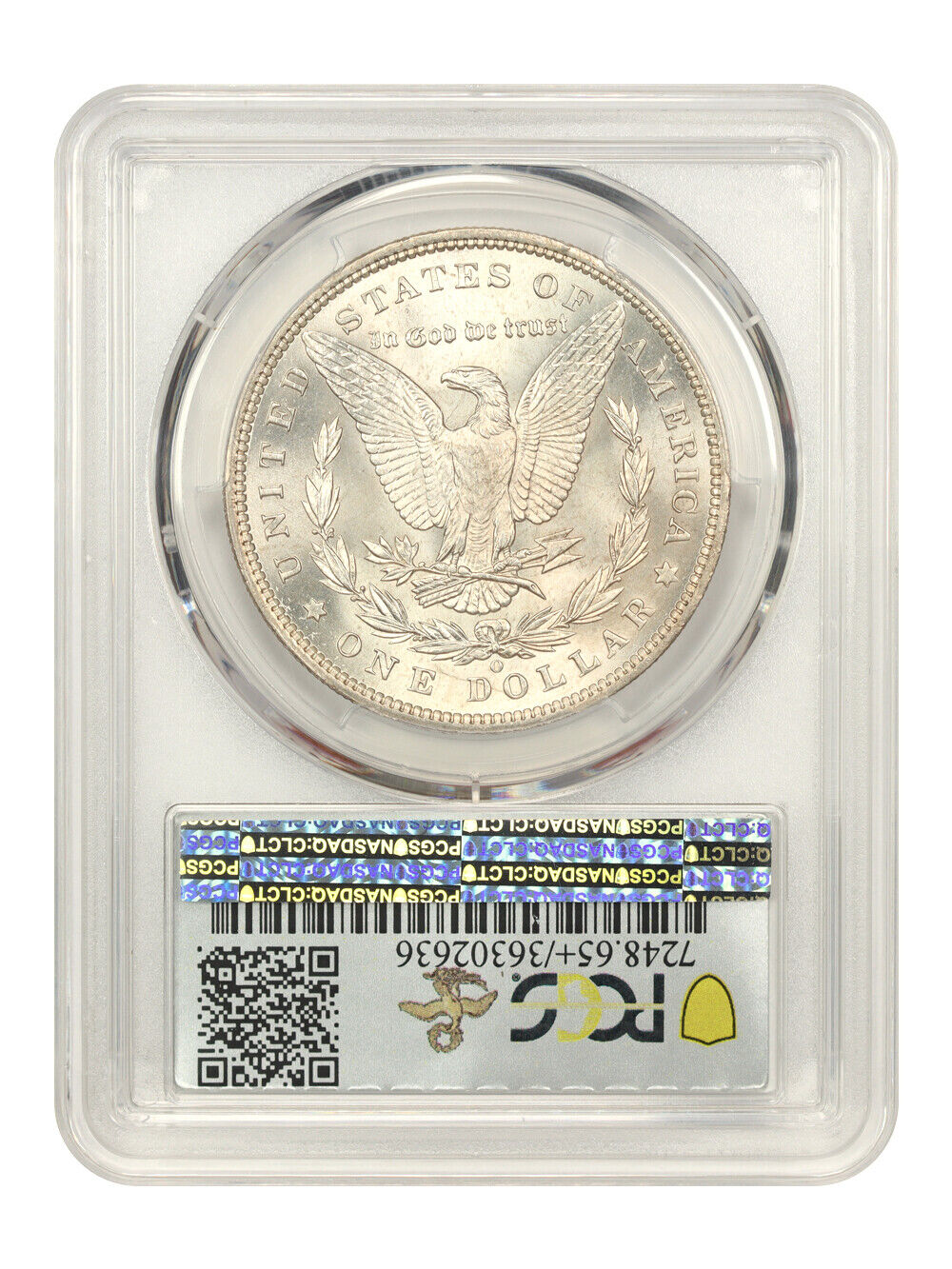 1897-O $1 PCGS MS65+ ex: Vanderbilt/D.L. Hansen