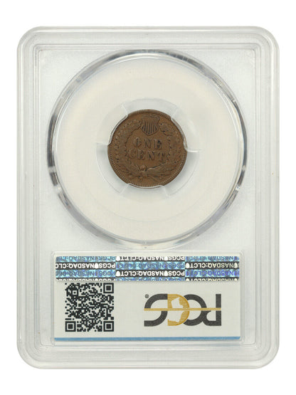 1873 1C PCGS Fine 12 (Closed 3, DDO, FS-101, S-1) - Indian Cent