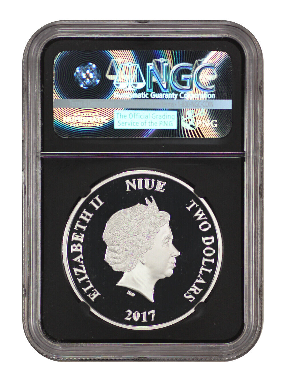 Niue: 2017 Star Wars Luke Skywalker $2 NGC Proof 69 UCAM (First 2000 Struck)