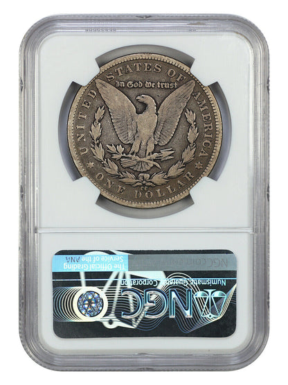 1892-CC $1 NGC VG08 - Morgan Dollar - Popular, Scarce Carson City Morgan