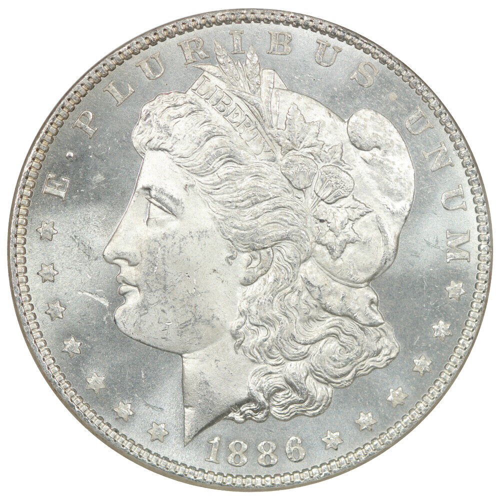 1886 $1 NGC MS64PL - Morgan Dollar