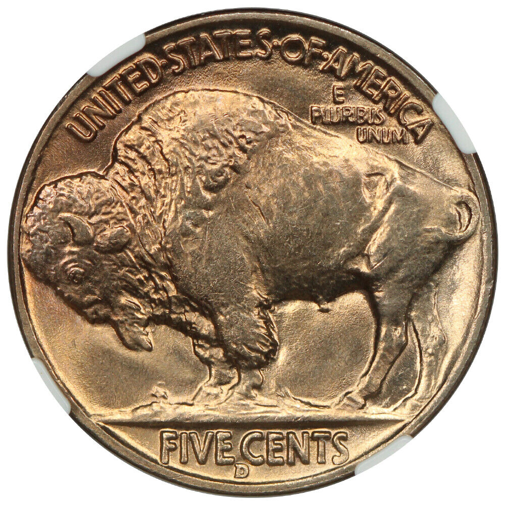 1938-D 5C Buffalo NGC MS67+ - Buffalo Nickel